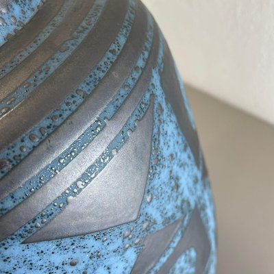 Fat Lava Ceramic Ankara Vase attributed to Heinz Siery Carstens
