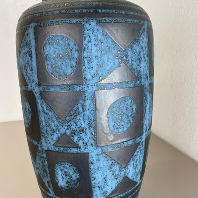Fat Lava Ceramic Ankara Vase by Heinz Siery for Carstens