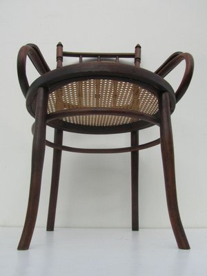 Austrian Bentwood & Cane Armchair from Josef Hofmann, 1900s for