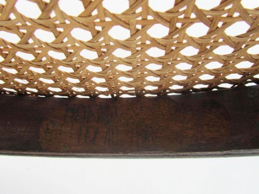 Austrian Bentwood & Cane Armchair from Josef Hofmann, 1900s for