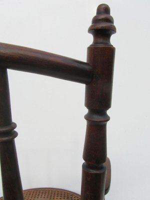 Austrian Bentwood & Cane Armchair from Josef Hofmann, 1900s for