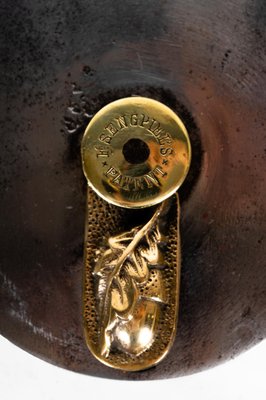 Antique German Padlock-Lock F. Sengpiels Patent with Otiginal Key, 1902