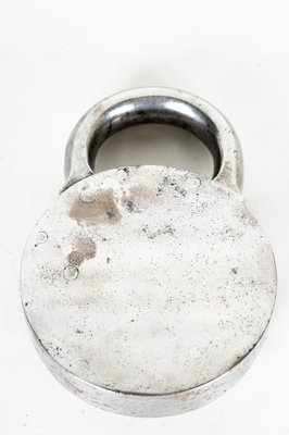 silver padlock