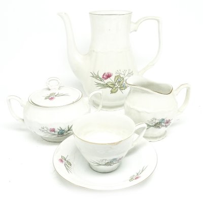 Kaffeeservice von Porcelain Factory Bogucice, Polen, 1960er, 15er Set bei Pamono kaufen