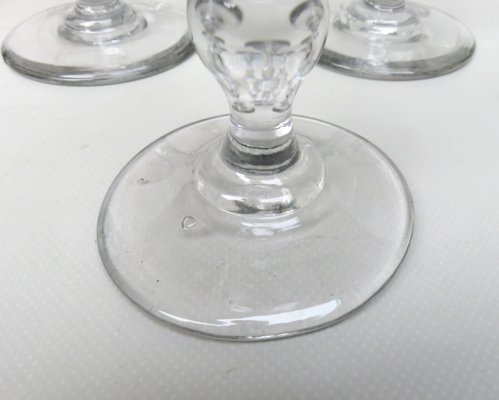 Gabriel Glas Austrian Crystal Signed Wine Glass 9 Etched Wine