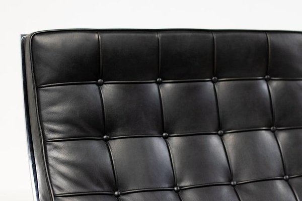 Faux leather sale barcelona chair