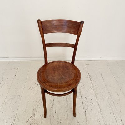 Art Nouveau Coffee House Chairs in Bentwood 1930s Set of 6 for