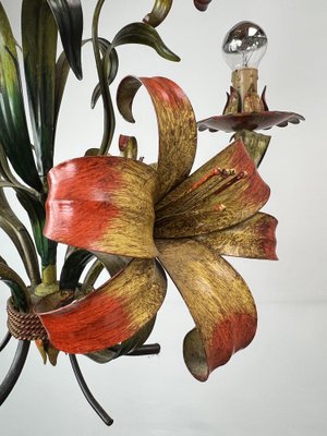 Tole clearance flower chandelier