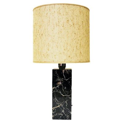 Black stone table lamp deals