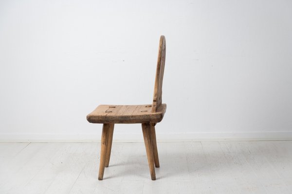 Swedish Folk Art Primitive Chair