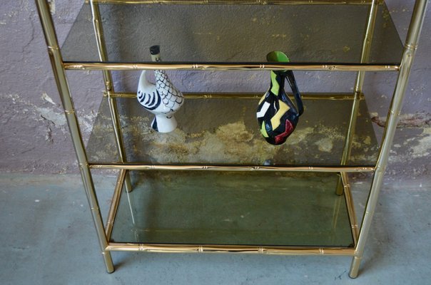 Hollywood Regency Style Shelves, 1970s, Set of 2 for sale at Hollywood Regency Style Shelves, 1970s, Set of 2 for sale at