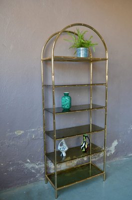 70s Hollywood regency shelf Hollywood Regency Style Shelves, 1970s