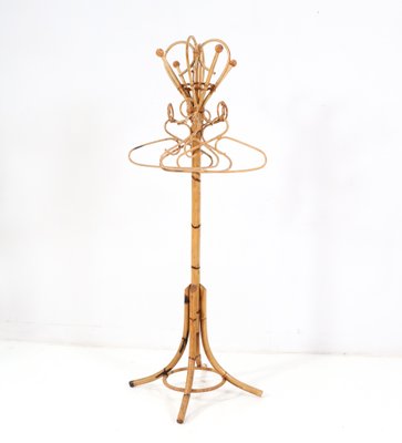 Bamboo Coat Rack in the Style of Franco Albini 1960s for sale at Pamono