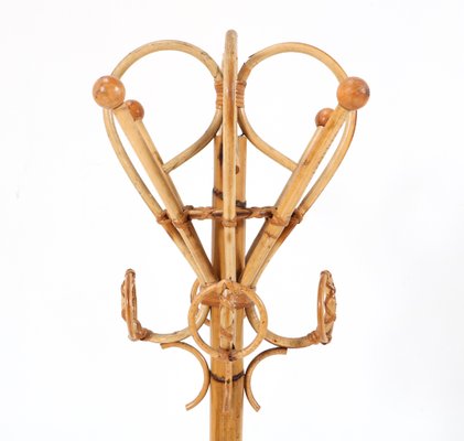 Bamboo Coat Rack in the Style of Franco Albini, 1960s for sale at