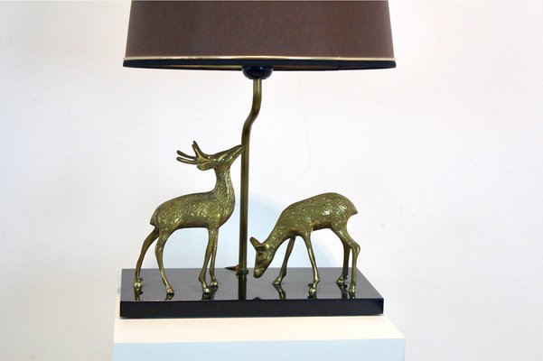 Vintage 2024 deer lamp