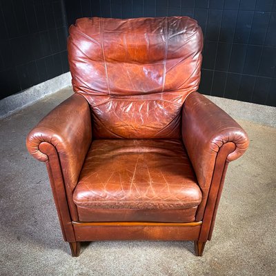 High back armchair leather outlet