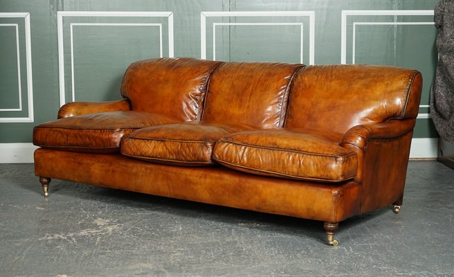 Antique leather sofas for clearance sale