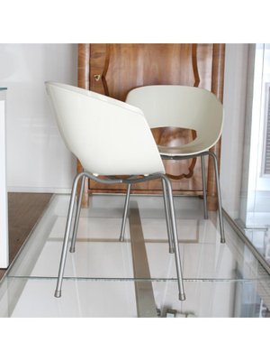 Orbit Chairs in Plastic, Set of 4 for sale at Pamono