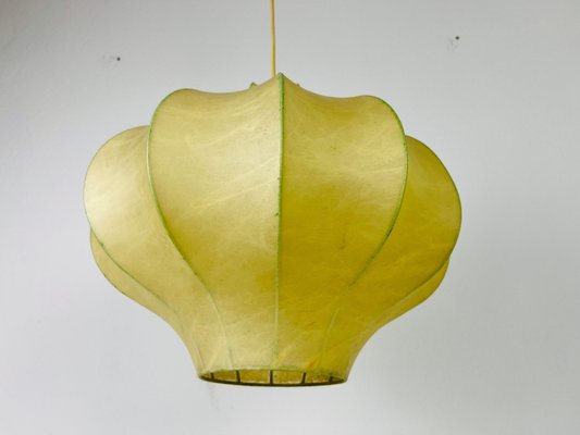 Mid-Century Modern Flower Shape Cocoon Pendant Light by