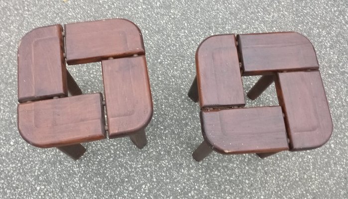 Set of Finnish Stools by Olof Ottelin, 1958 for sale at Pamono