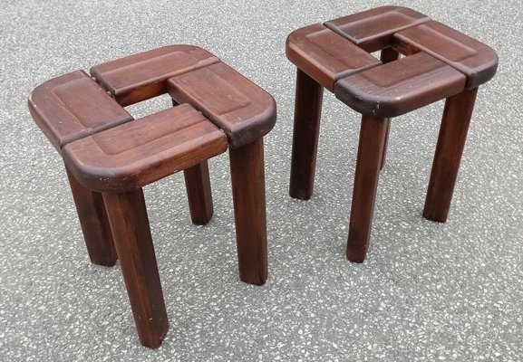 希少 Olof Ottelin Stool Olof Ottelin Attribution, Stools, Pine, Finland, 1970s – PRB