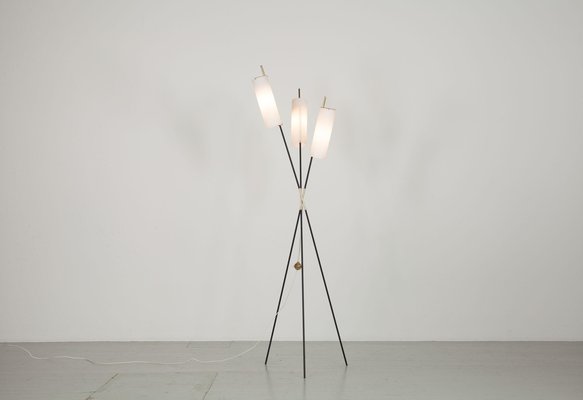 Italian 3 Legged Floor Lamp from Stillux 1950s for sale at Pamono