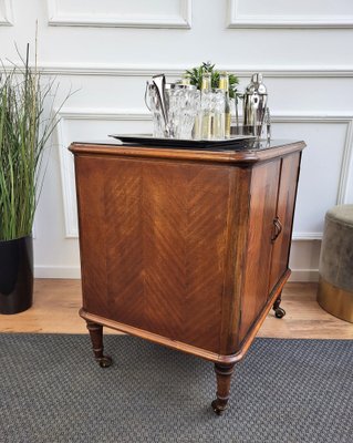 Mid century dry bar deals