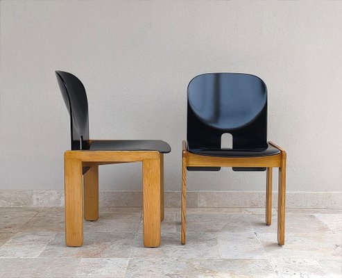 Tobia Scarpa, Italy, knoll チェア 1973 Rosewood and Cognac Leather Tobia Scarpa for Knoll
