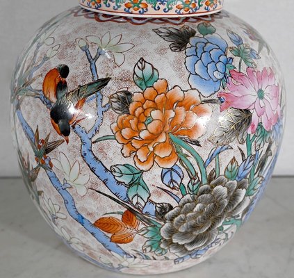 Antique Chinese Lid Pot, 1890s for sale at Pamono