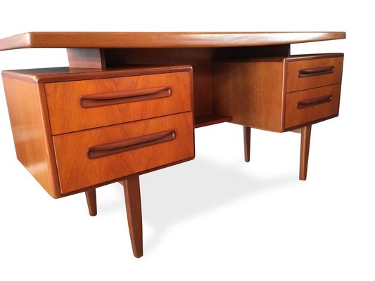 Mid Century British Fresco Floating Desk By V B Wilkins For G Plan