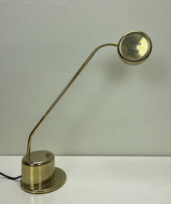Dutch Brass Desk Lamp by Vrieland, 1970s for sale at Pamono
