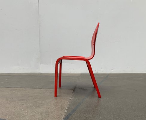 椅子 vintage 90's Postmodern Chair Postmodern Italian Design Leather Dining Chair Set by Segis