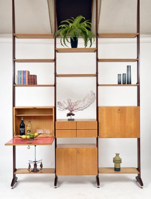 Large mid 2024 century bookcase