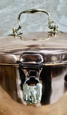 Victorian Copper Brass Hat Tin for sale at Pamono