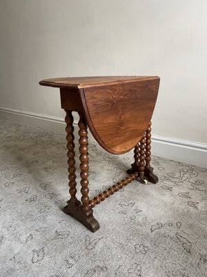Tavolino pieghevole, Inghilterra, fine XIX secolo in vendita su Pamono