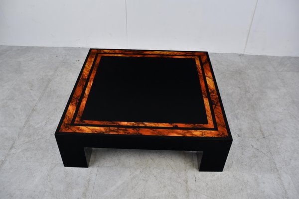 Vintage burl wood coffee table online