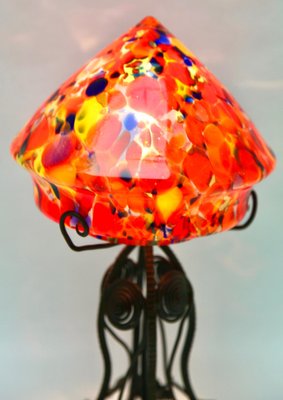 Lampe de Table Art Deco Danseuse Lampe Art Nouveau Style