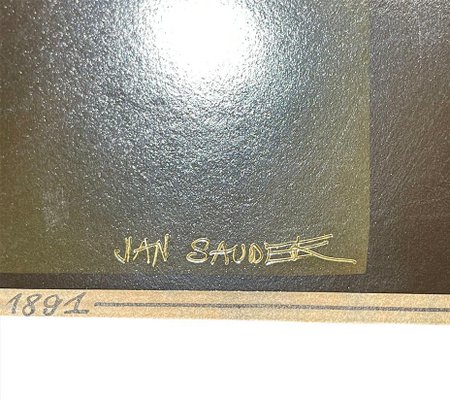 Jan Saudek, Portrait, Silver Gelatin Print, 1991 for sale at Pamono