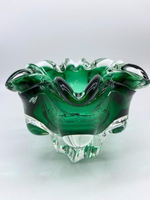 Mid-Century Modern Italian Vagance Glass Figure Ashtray, 1960 for