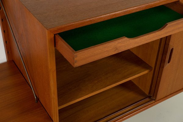 Danish Shelf in Teak by Sven Ellekaer for Albert Hansen, 1960s for