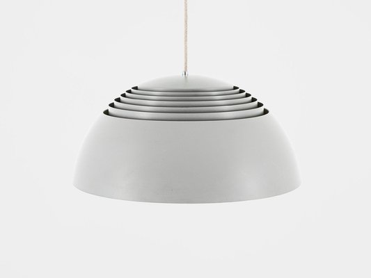 AJ Royal Lamp in Light Grey Arne Jacobsen for Poulsen for sale at Pamono