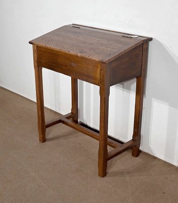 Small Desk in Oak & Pine, 1920s for sale at Pamono