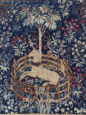Unicorn in captivity tapestry harry potter new arrivals