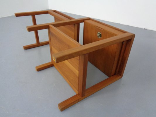 Teak Side Table with Drawer from Salling Stolefabrik Durup Teak Side Table with Drawer from Salling Stolefabrik Durup