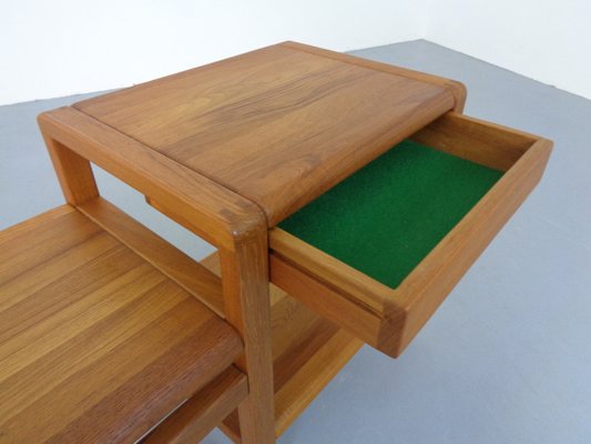 Teak Side Table with Drawer from Salling Stolefabrik Durup Teak Side Table with Drawer from Salling Stolefabrik Durup