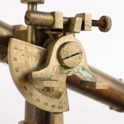 Old brass telescope sales