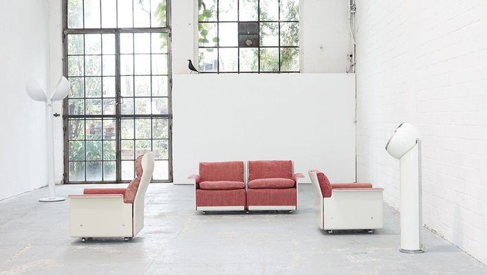 Syd orm Stavning RZ 62 Armchair and Sofa by Dieter Rams for Vitsœ, 1964, Set of 2 for sale  at Pamono