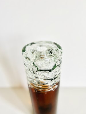 Glass Vase Whirpool by Frantisek Vizner, Skrdlovice, 1968 for sale
