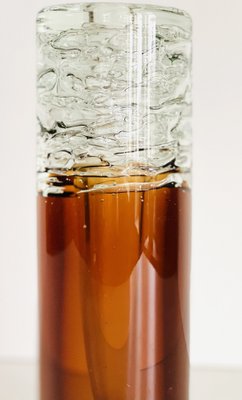 Glass Vase Whirpool by Frantisek Vizner, Skrdlovice, 1968 for sale
