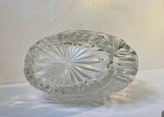 【美品】CRISTALLERIE LORRAINE グラス デカンタ フランス製 French Cut Crystal Decanter from Cristal De Lorraine, 1950s